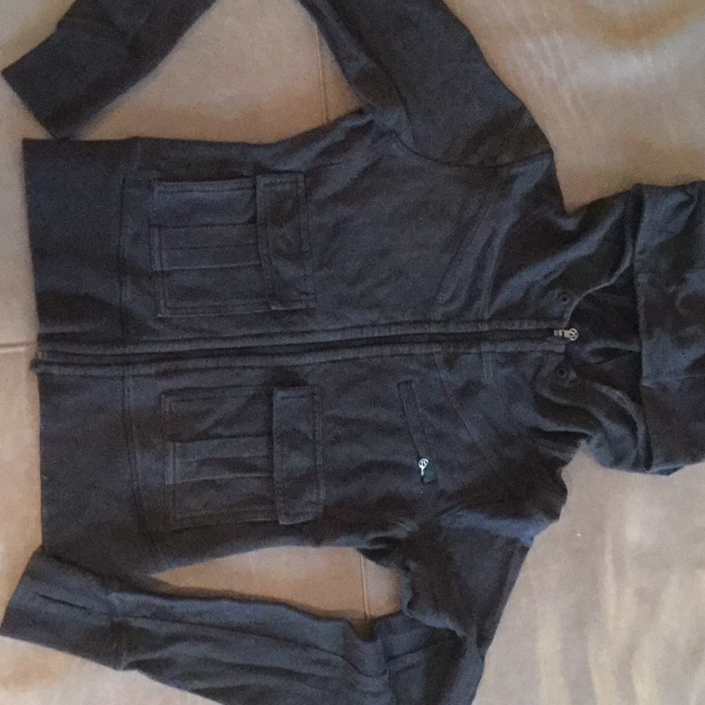 Athletic jacket with some wear